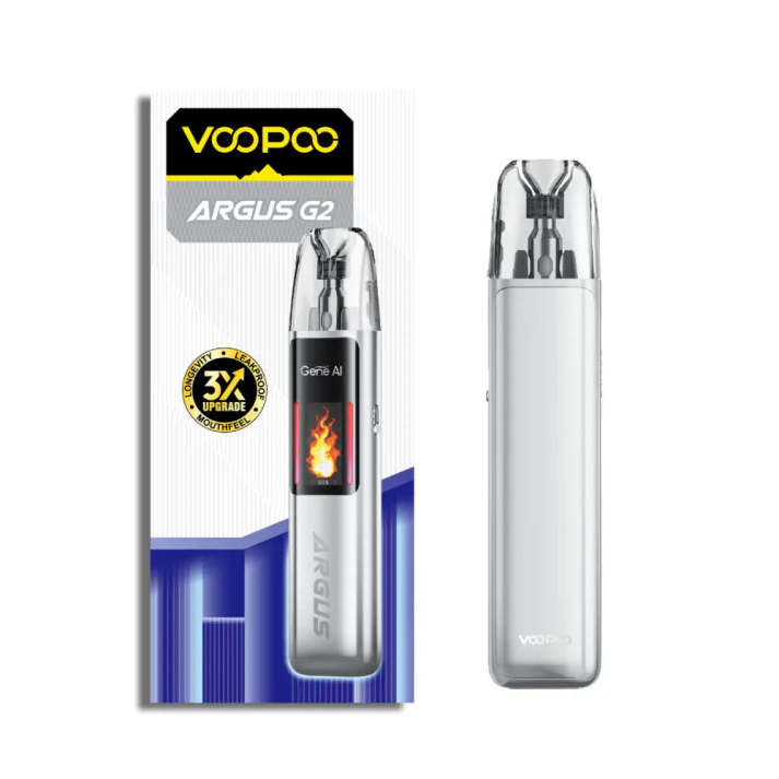 VooPoo Argus G2 Pod Vape Kit - Astral Silver