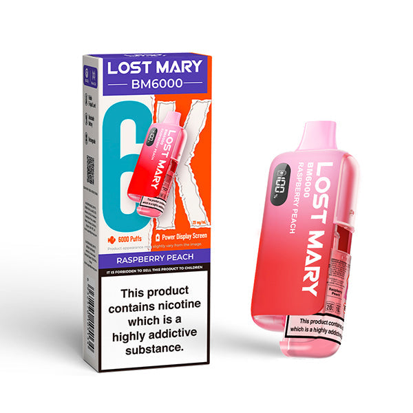 Lost Mary BM6000 Raspberry Peach
