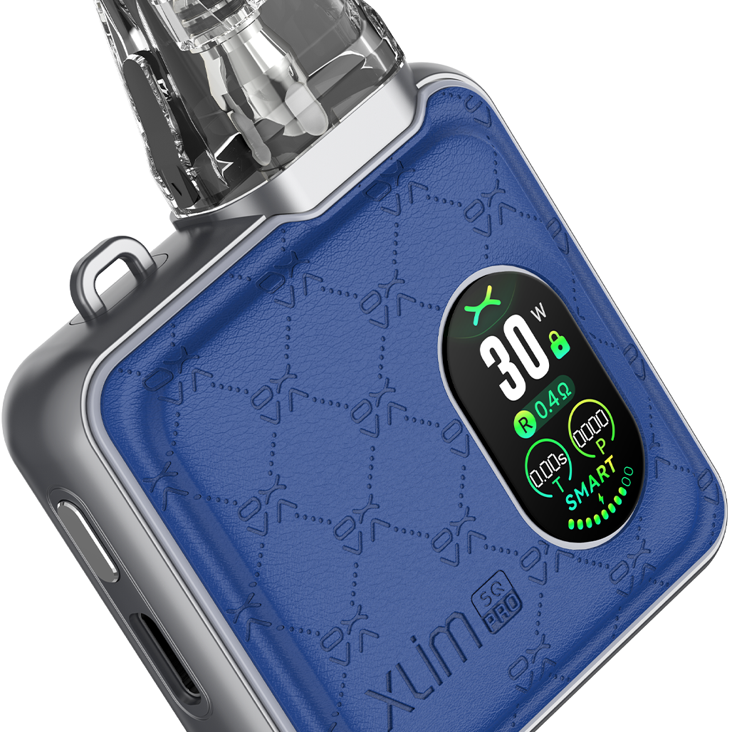 OXVA Xlim SQ Pro Pod Vape Kit - Blue Leather