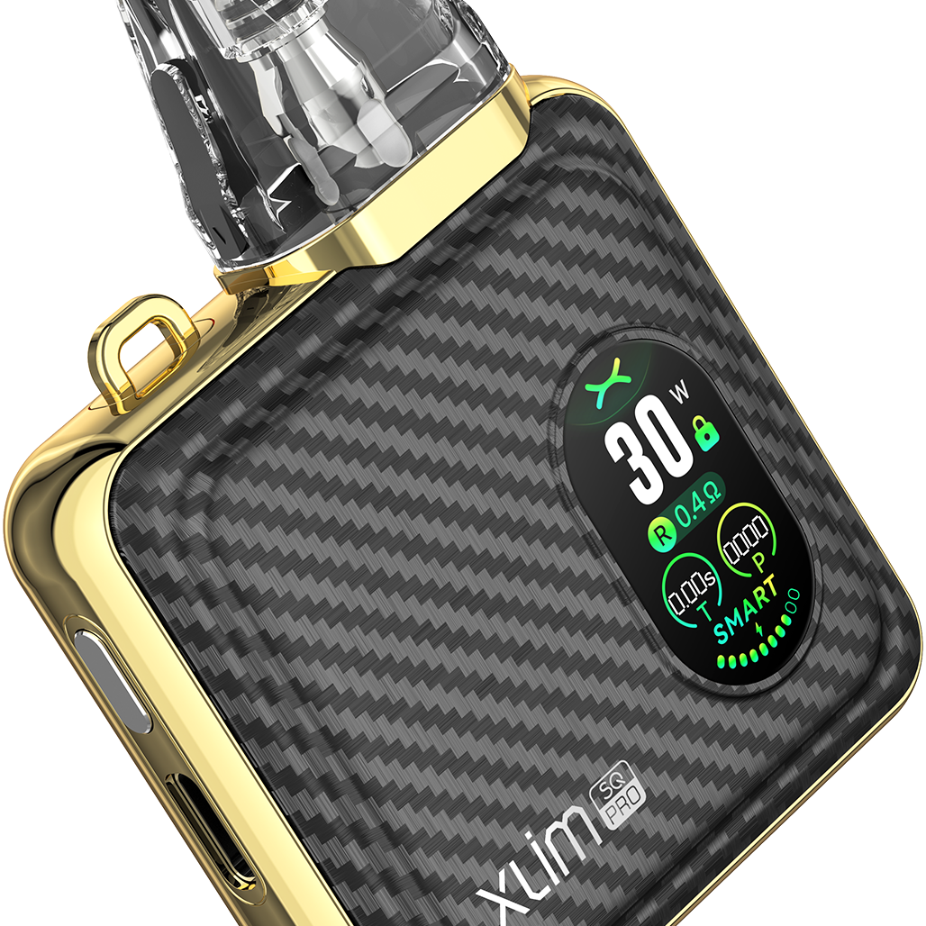OXVA Xlim SQ Pro Pod Vape Kit - Gold Carbon