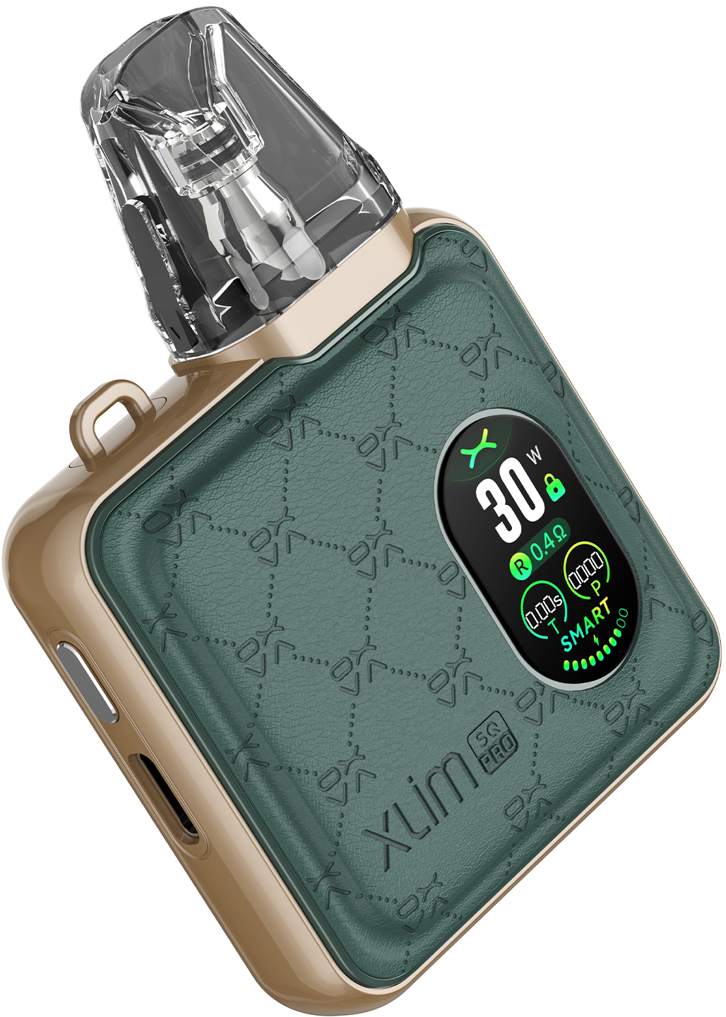 OXVA Xlim SQ Pro Pod Vape Kit - Green Leather