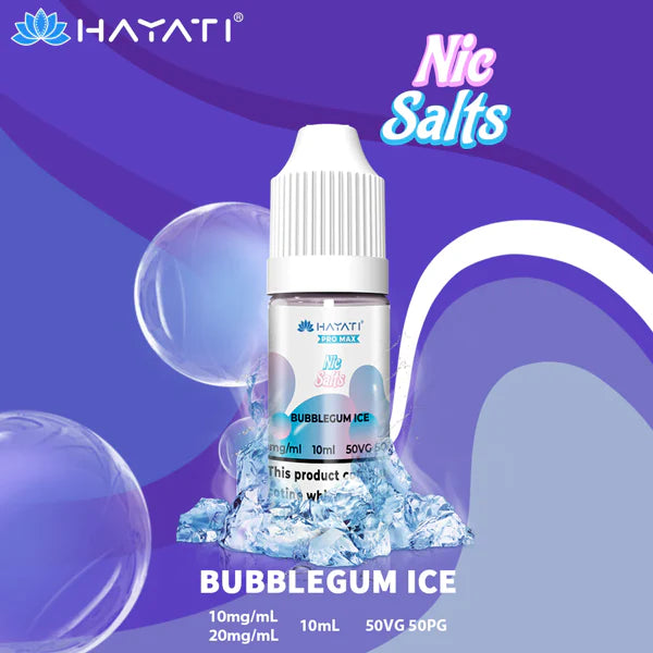 Hayati Pro Max Nic Salt E-liquid - Bubblegum Ice
