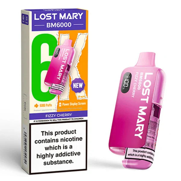 Lost Mary BM6000 Fizzy Cherry