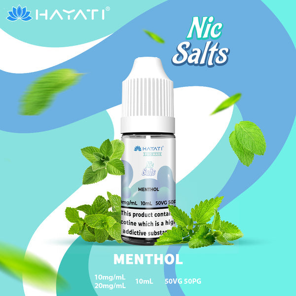 Hayati Pro Max Nic Salt E-liquid - Menthol