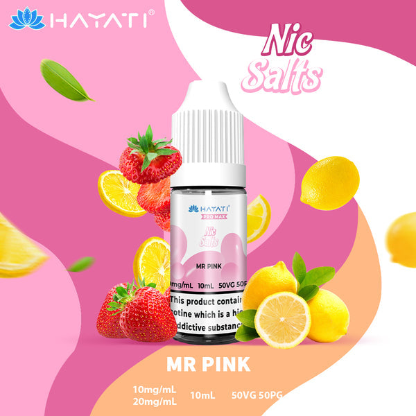 Hayati Pro Max Nic Salt E-liquid - Mr Pink