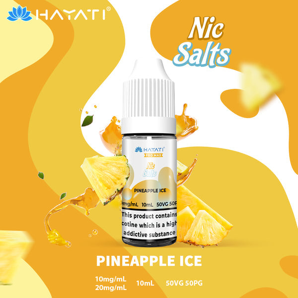 Hayati Pro Max Nic Salt E-liquid - Pineapple Ice