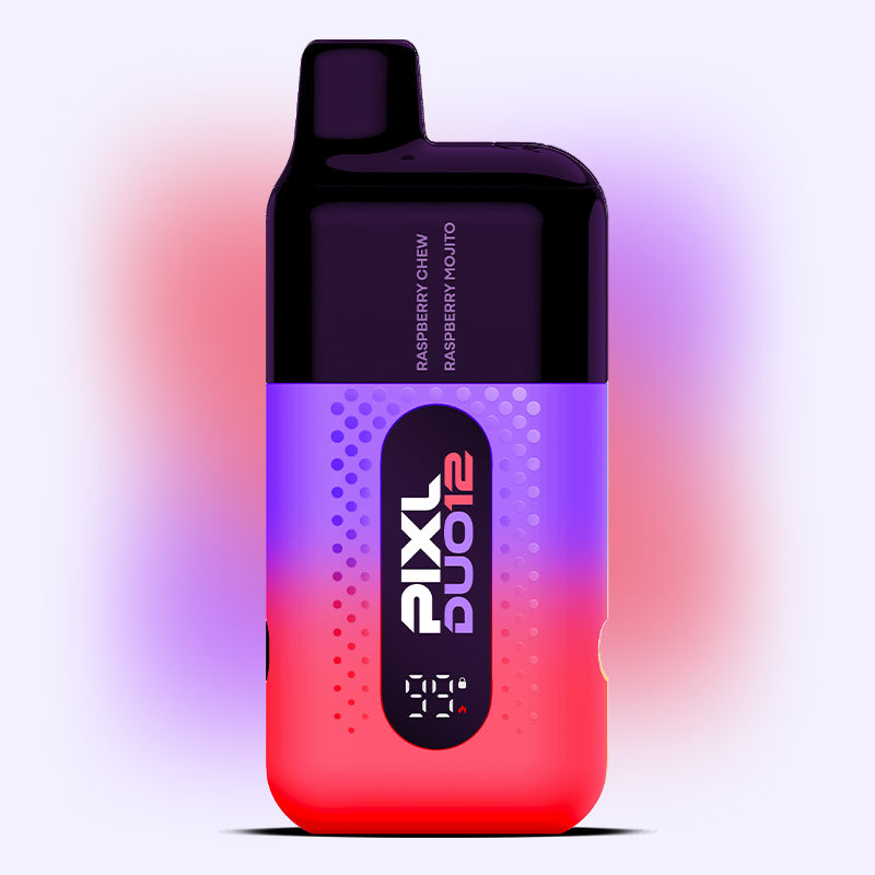 PIXL Duo 12 Raspberry Edition Raspberry Chew + Raspberry Mojito