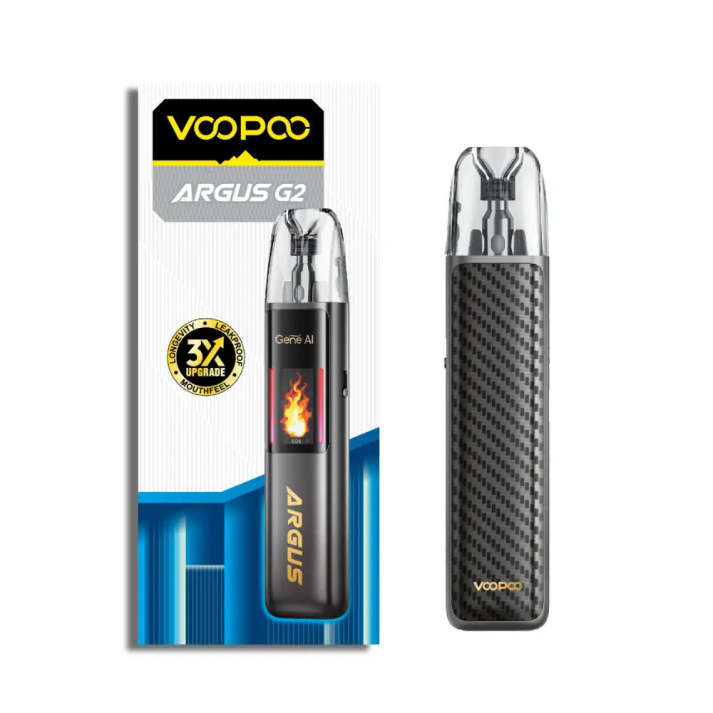 VooPoo Argus G2 Pod Vape Kit - Spray Black