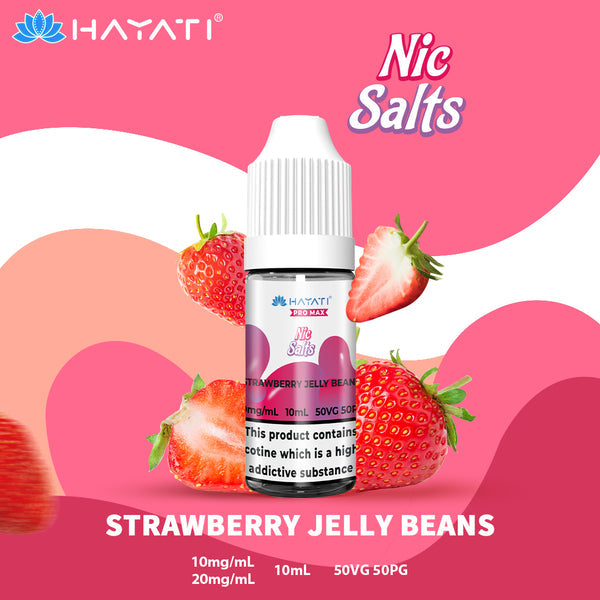 Hayati Pro Max Nic Salt E-liquid - Strawberry Jelly Beans
