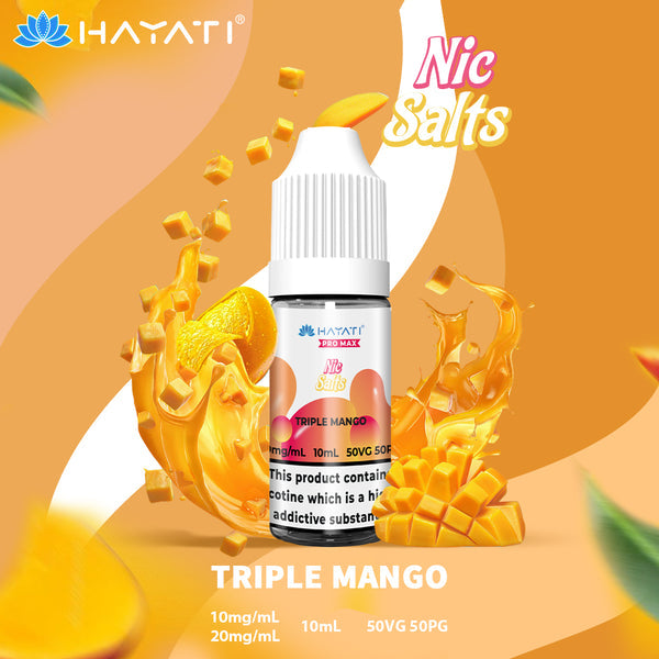 Hayati Pro Max Nic Salt E-liquid - Triple Mango