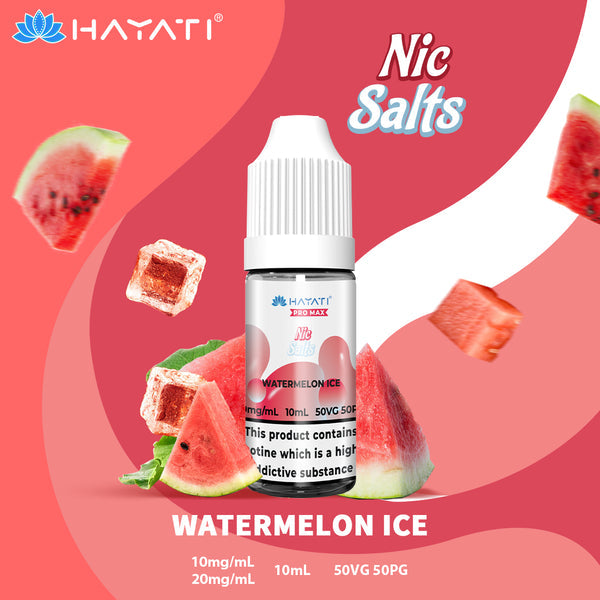 Hayati Pro Max Nic Salt E-liquid - Watermelon Ice