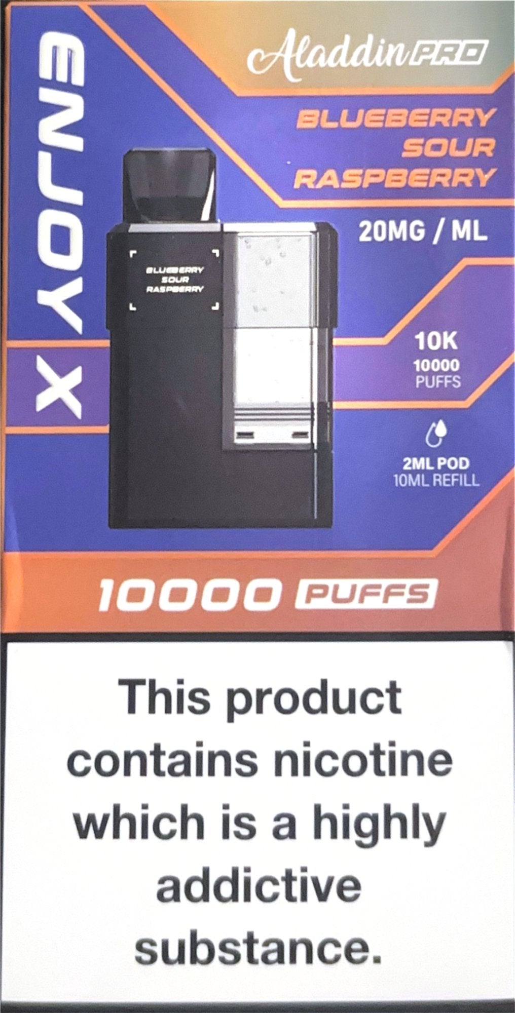 Enjoy X Prefilled Pod Blueberry Sour Raspberry