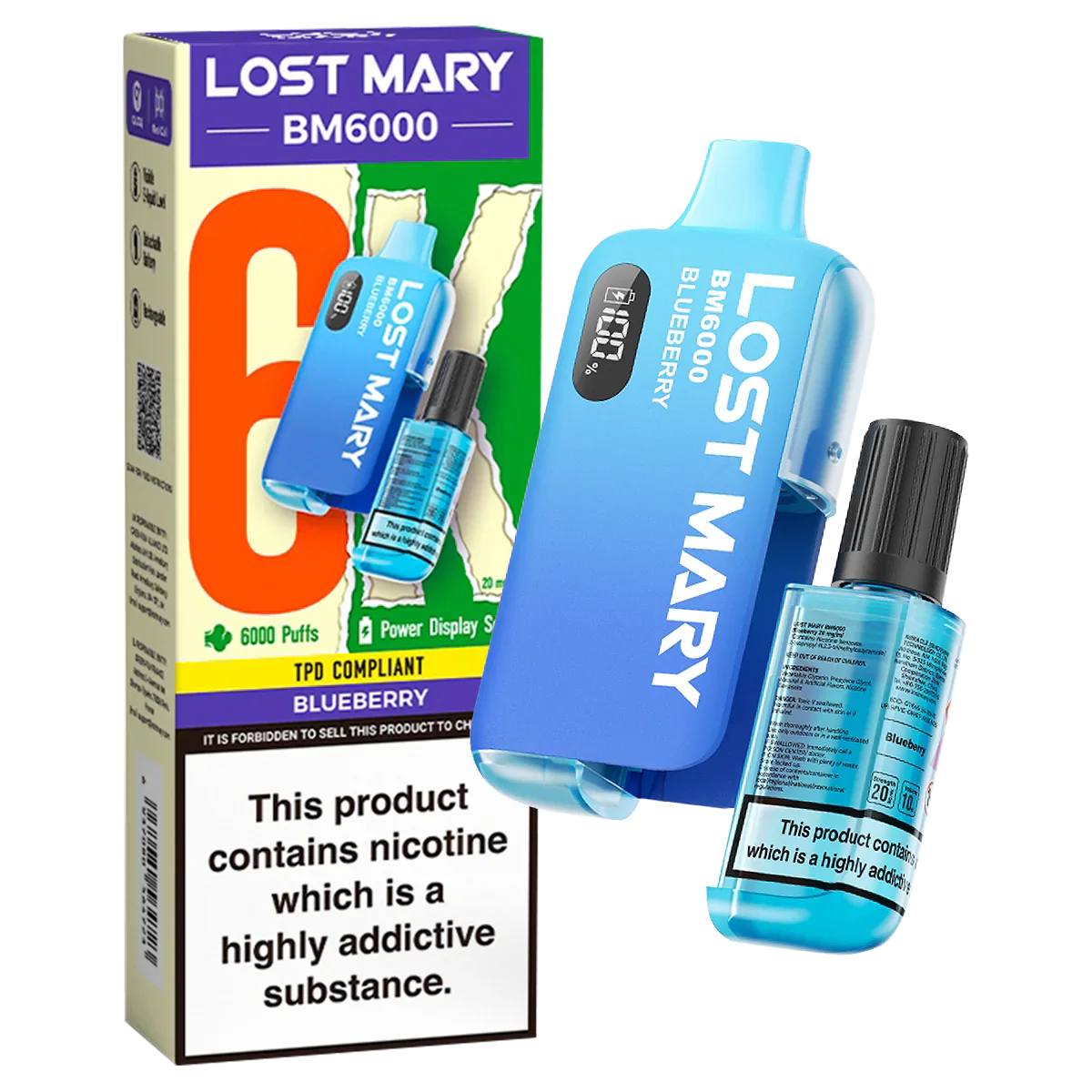 Lost Mary BM6000 - Blueberry