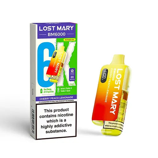 Lost Mary BM6000 - Cherry Peach Lemonade