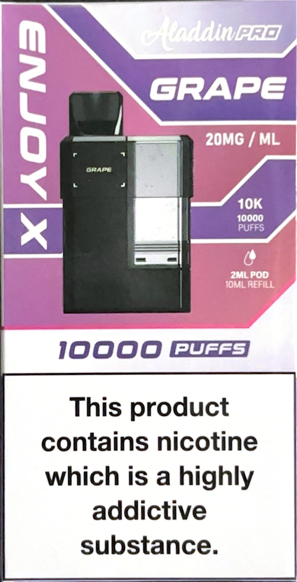 Enjoy X Prefilled Pod Grape