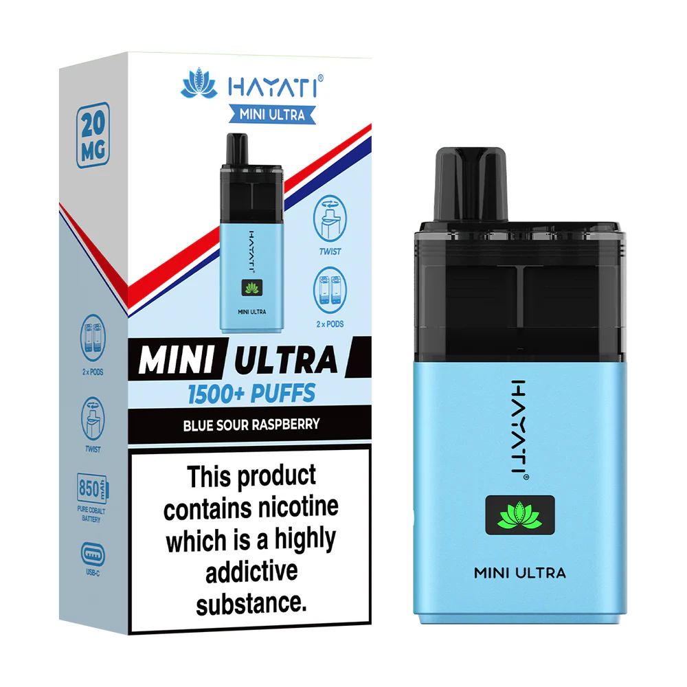 Hayati Mini Ultra - Blue Sour Raspberry