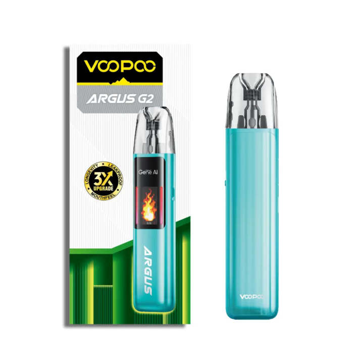 VooPoo Argus G2 Pod Vape Kit - Iris Blue