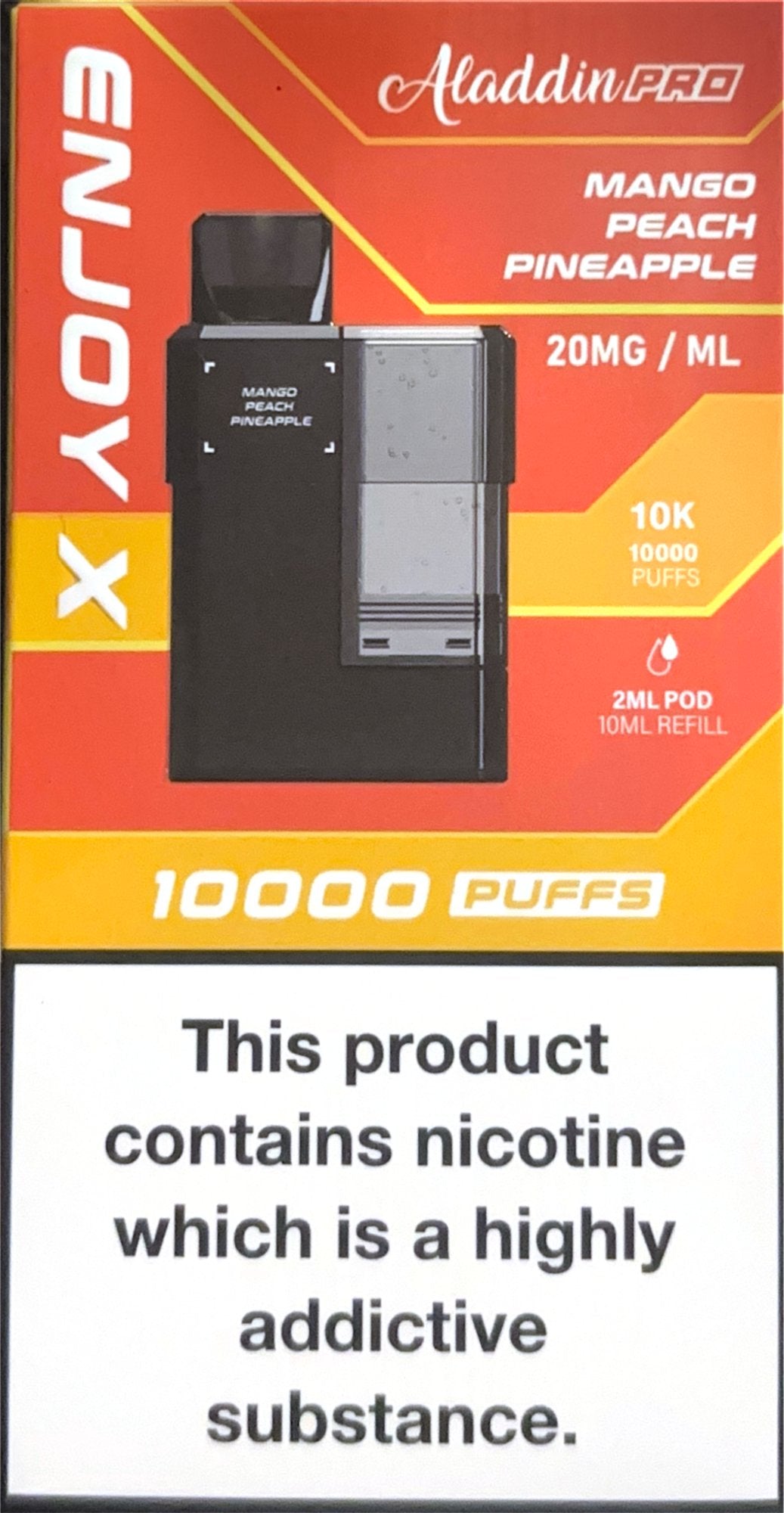 Enjoy X Prefilled Pod Mango Peach Pineapple