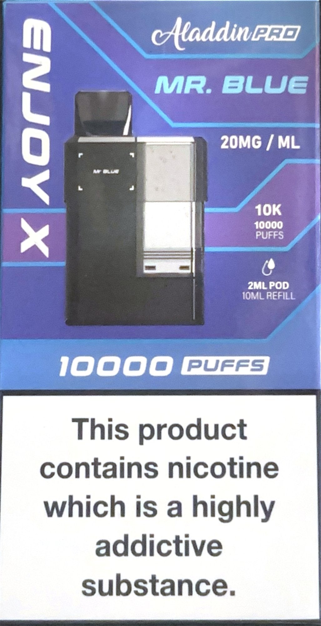 Enjoy X Prefilled Pod Mr Blue