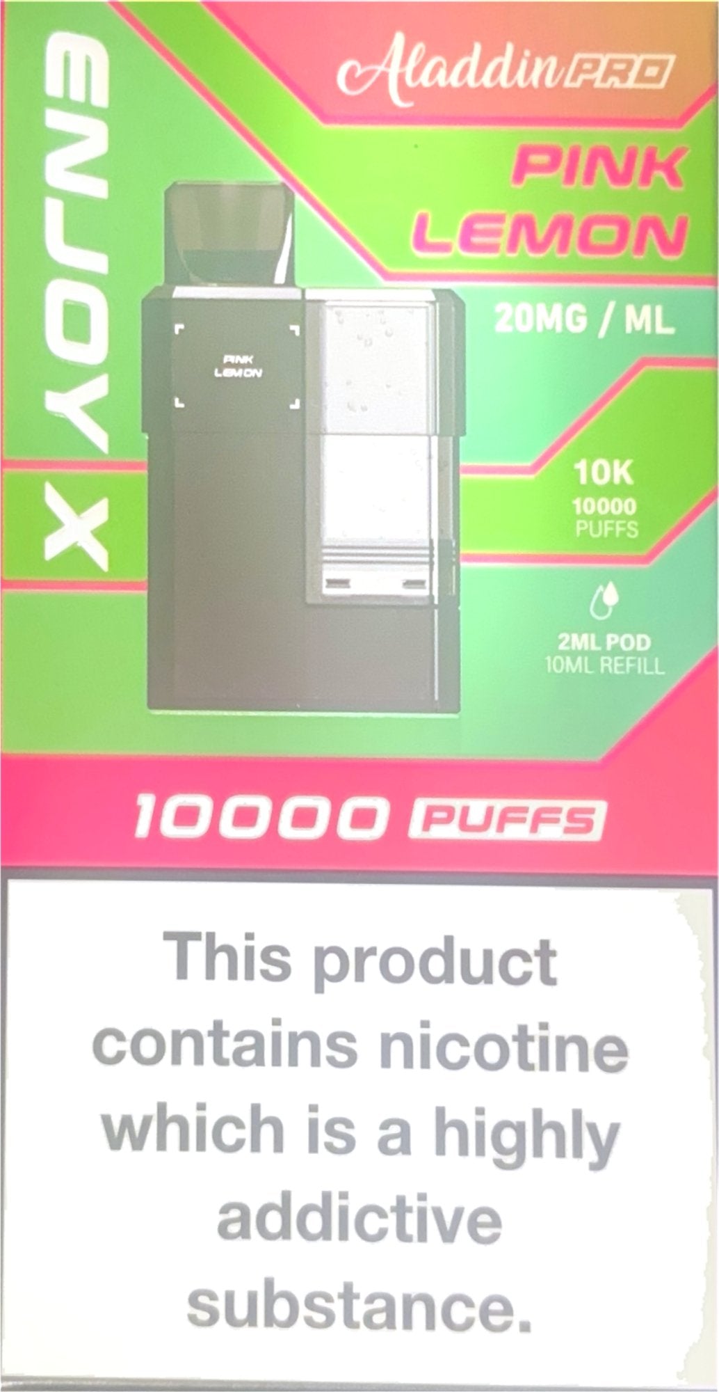 Enjoy X Prefilled Pod Pink Lemon