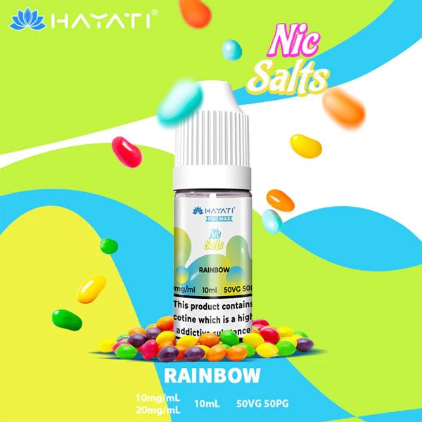 Hayati Pro Max Nic Salt E-liquid - Rainbow