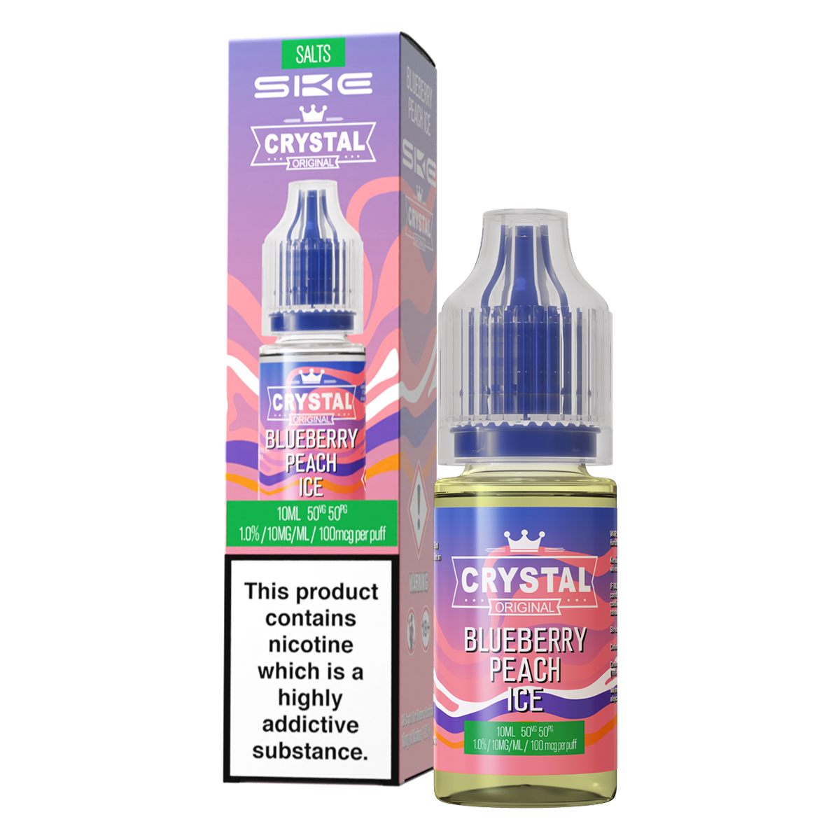 Crystal Liquid - Blueberry Peach Ice