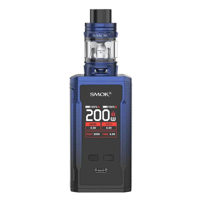 SMOK R-Kiss 2 200W Starter Kit - Black Blue