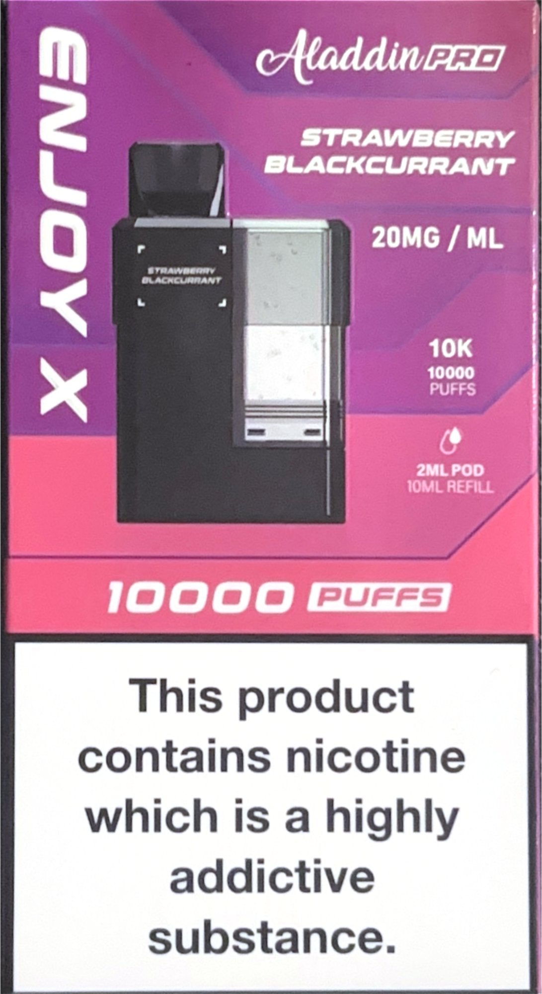 Enjoy X Prefilled Pod Strawberry Blackcurrant
