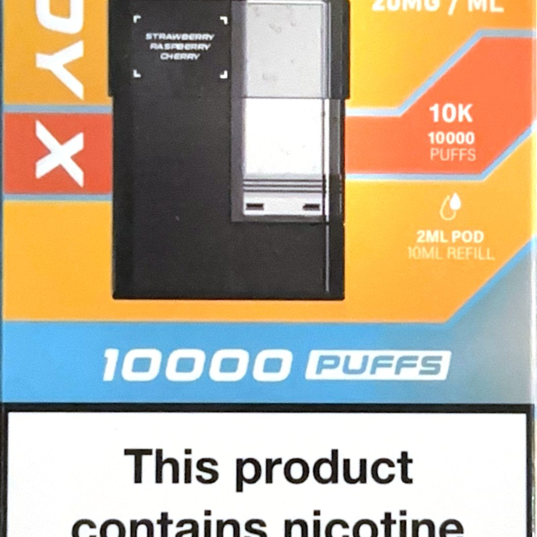 Enjoy X Prefilled Pod Strawberry Raspberry Cherry