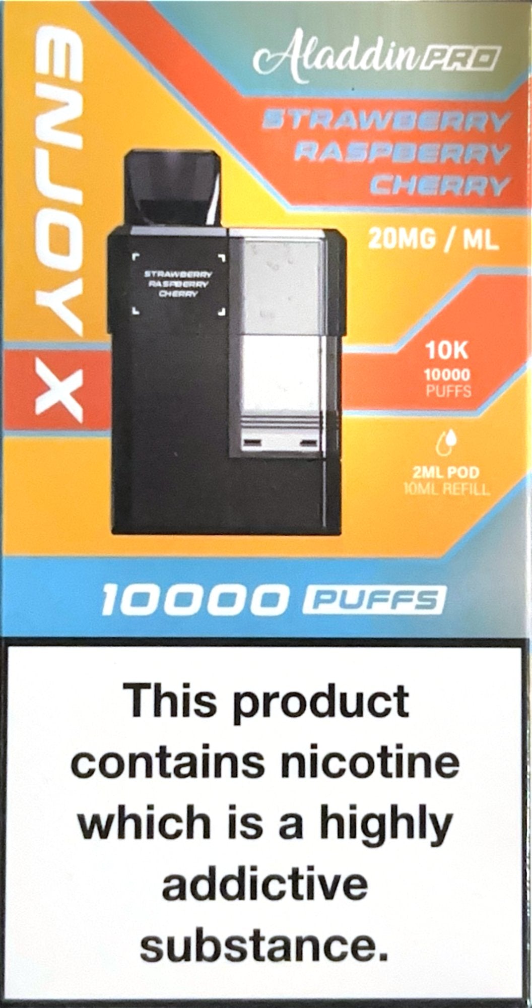 Enjoy X Prefilled Pod Strawberry Raspberry Cherry