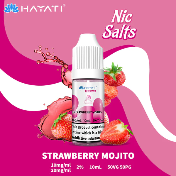 Hayati Pro Max Nic Salt E-liquid - Strawberry Mojito