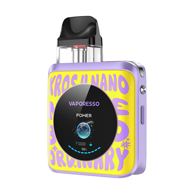 Vaporesso XROS 4 Nano Pod Vape Kit - Word-Pop Yellow